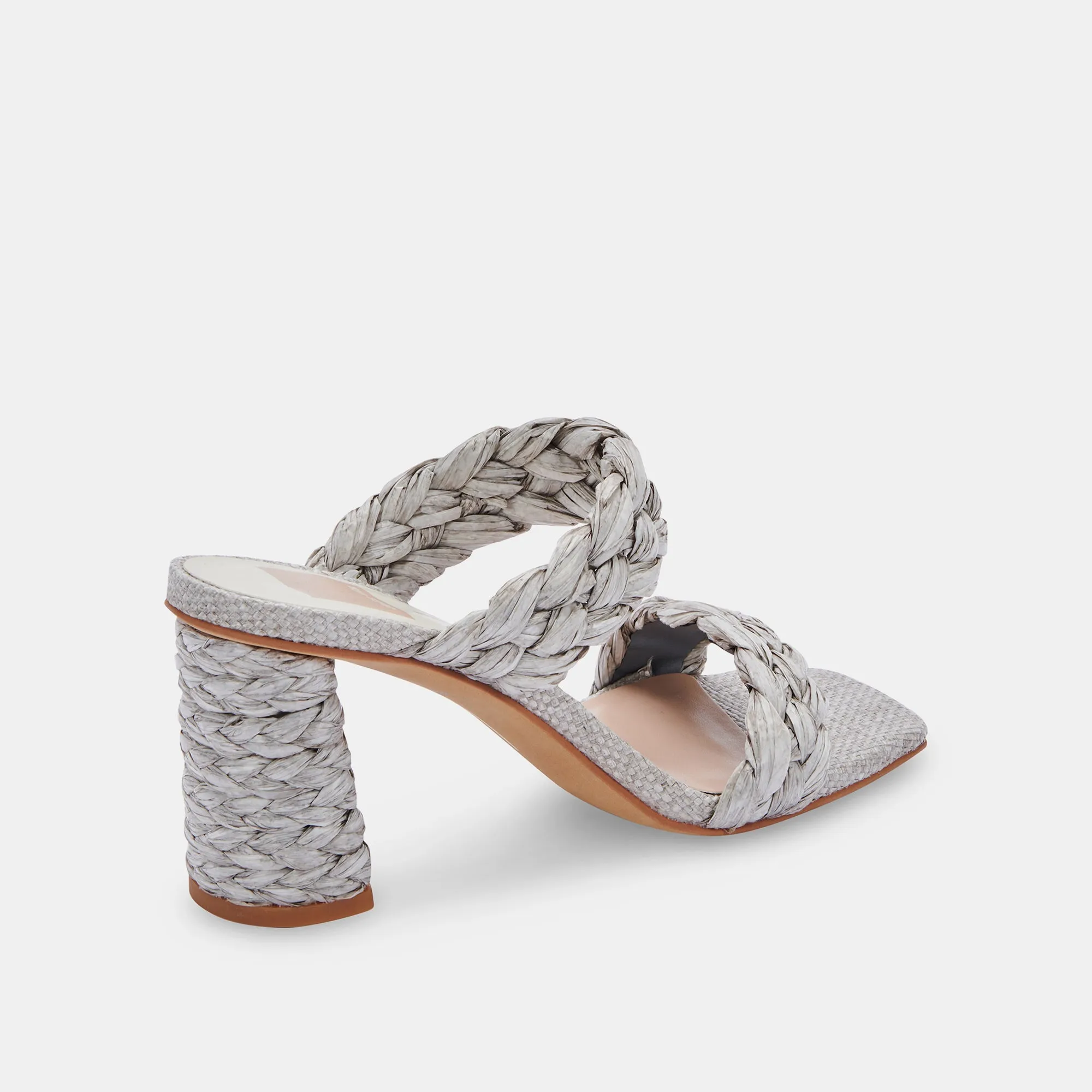 PAILY RAFFIA WIDES LIGHT GREY RAFFIA