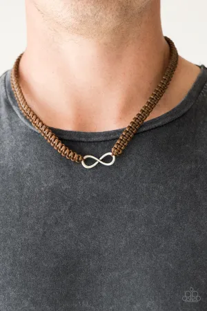 Paparazzi - Right On MARITIME - Brown Urban Necklace