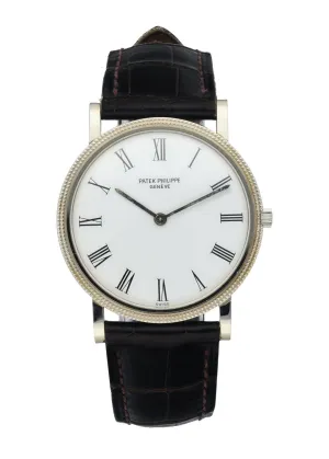 Patek Philippe 3520D 18K White Gold Men's Watch