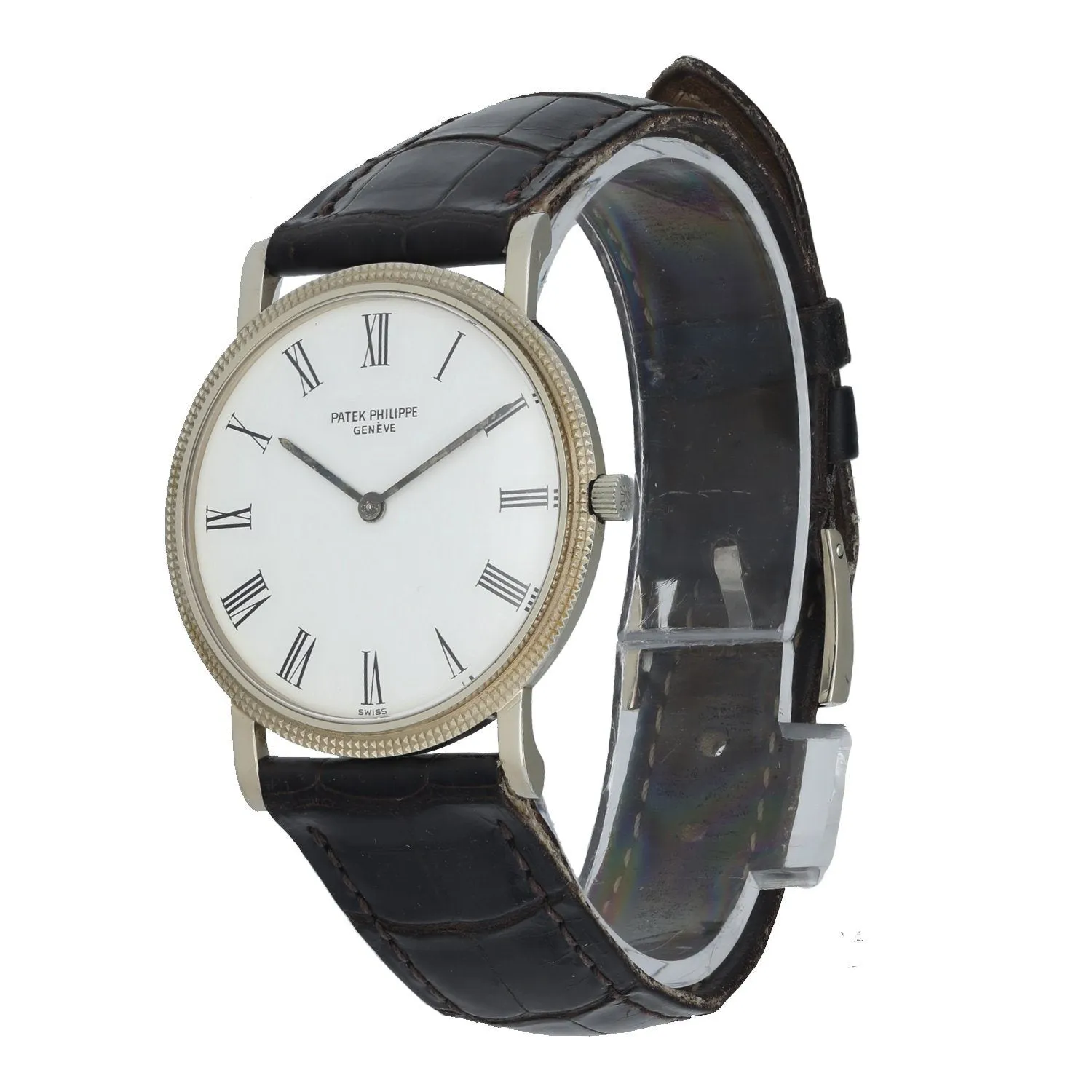 Patek Philippe 3520D 18K White Gold Men's Watch