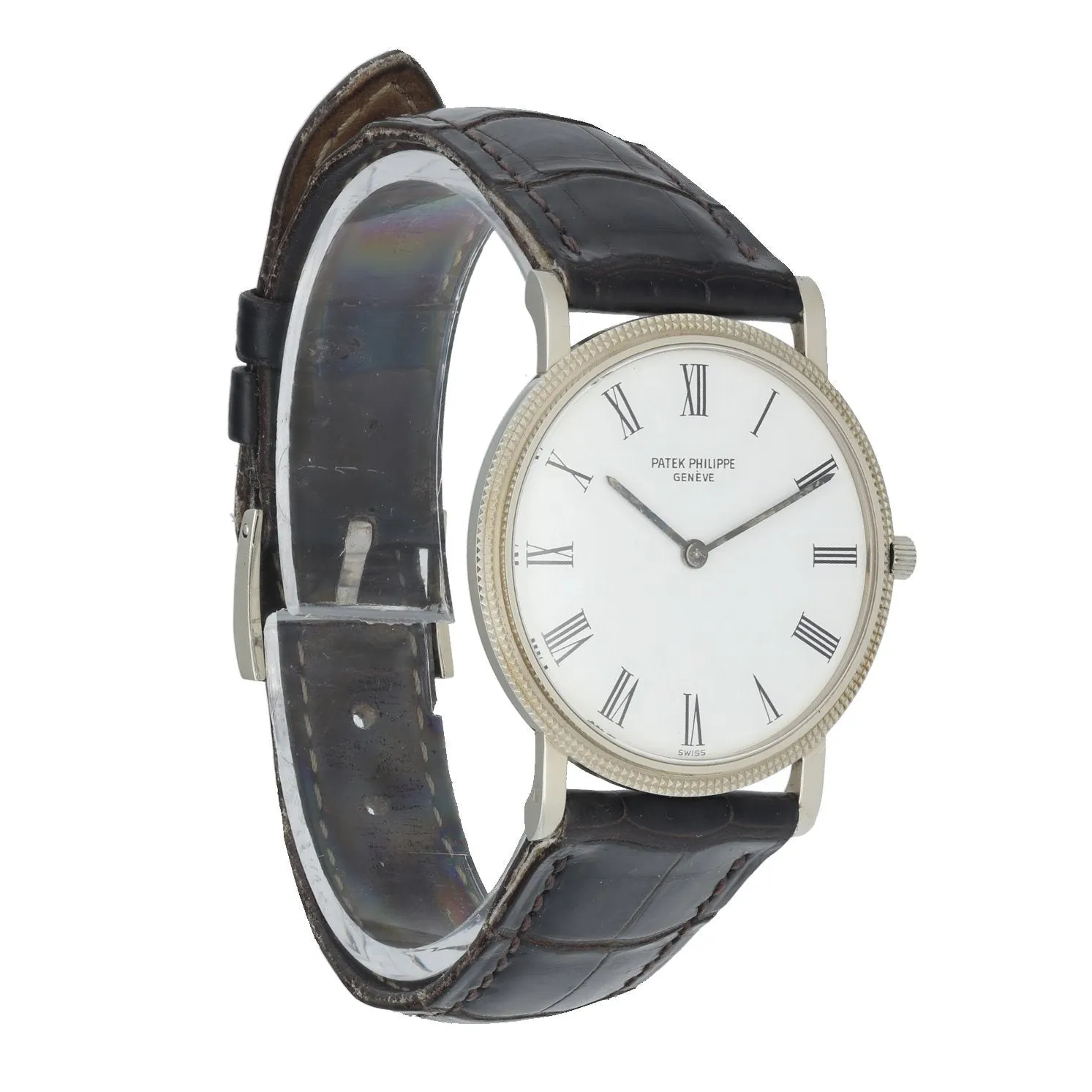 Patek Philippe 3520D 18K White Gold Men's Watch