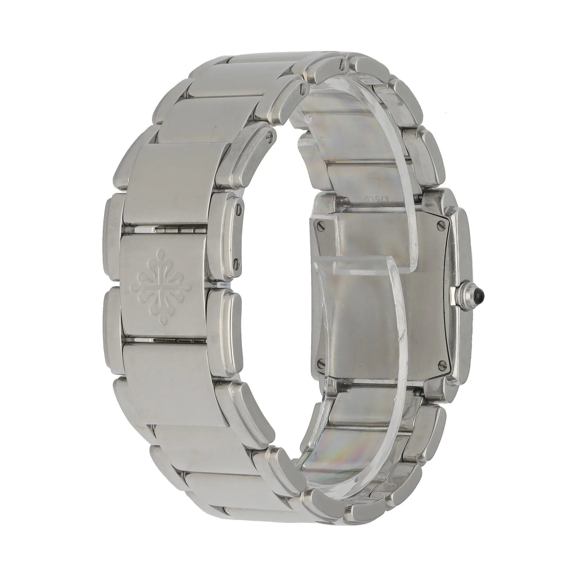 Patek Philippe Twenty-4  4910 Stainless Steel Diamond Dial Ladies Watch
