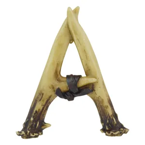 Personalized Name Art 6" Antler Letter, Number, and Symbol Home Decor