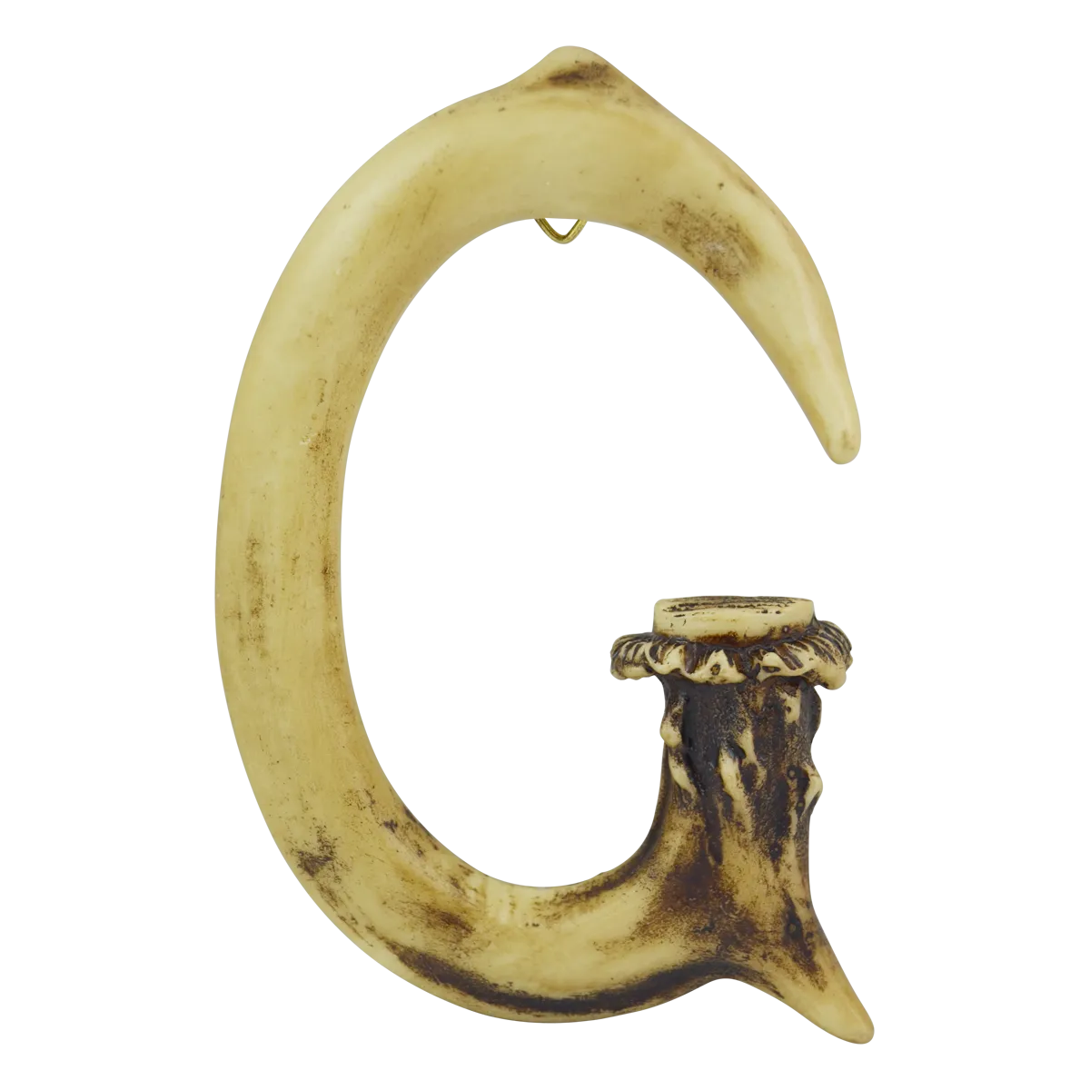 Personalized Name Art 6" Antler Letter, Number, and Symbol Home Decor
