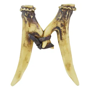Personalized Name Art 6" Antler Letter, Number, and Symbol Home Decor