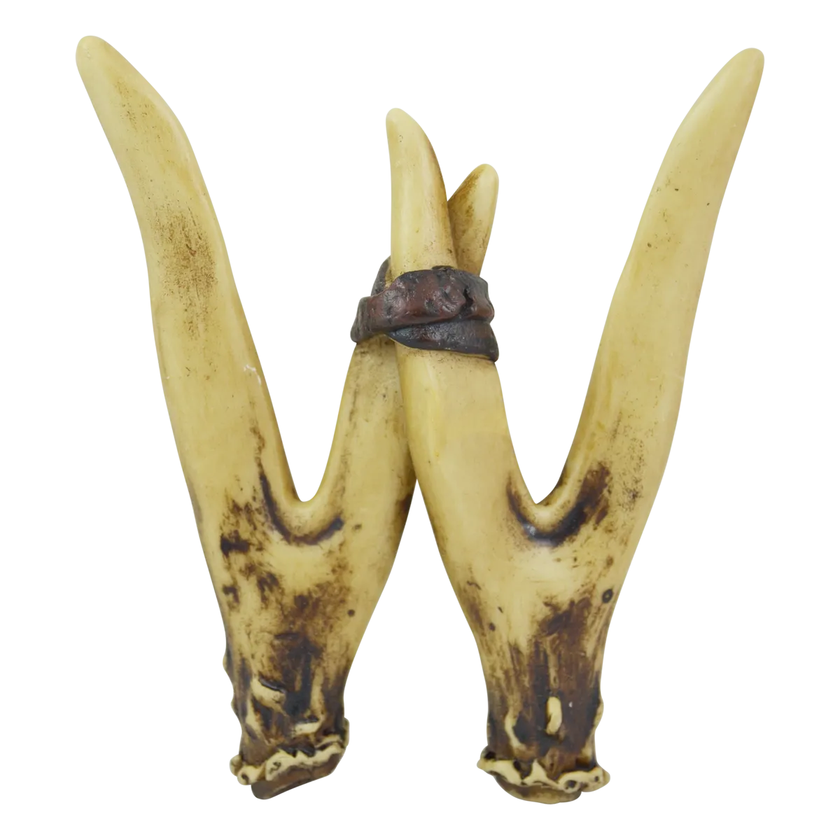 Pine Ridge Personalized Name Art 6" Antler Letter "G" Home Decor - 3D Western Decorative Hanging Wall Letters Decorations Deer Antler Monogram Hunting Sign Design - Unique Gift Ideas