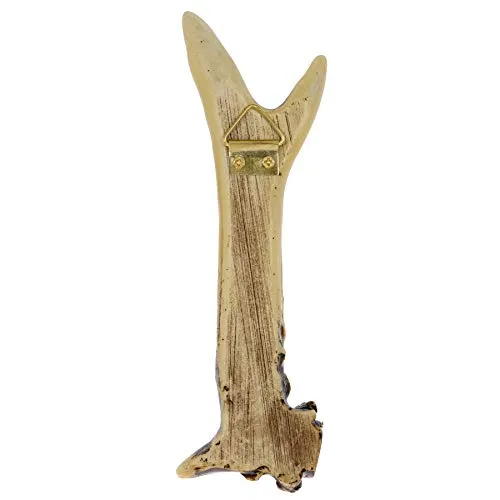 Pine Ridge Personalized Name Art 6" Antler Number "1" Home Decor - 3D Western Decorative Hanging Wall Letters, Numbers, and Symbols Decorations Deer Antler Monogram Hunting Sign Design