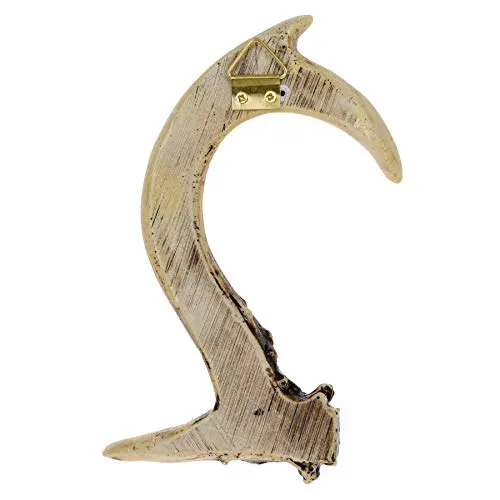 Pine Ridge Personalized Name Art 6" Antler Number "2" Home Decor - 3D Western Decorative Hanging Wall Letters, Numbers, and Symbols Decorations Deer Antler Monogram Hunting Sign Design