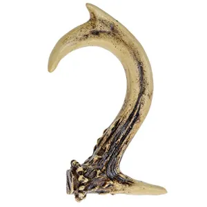 Pine Ridge Personalized Name Art 6" Antler Number "2" Home Decor - 3D Western Decorative Hanging Wall Letters, Numbers, and Symbols Decorations Deer Antler Monogram Hunting Sign Design
