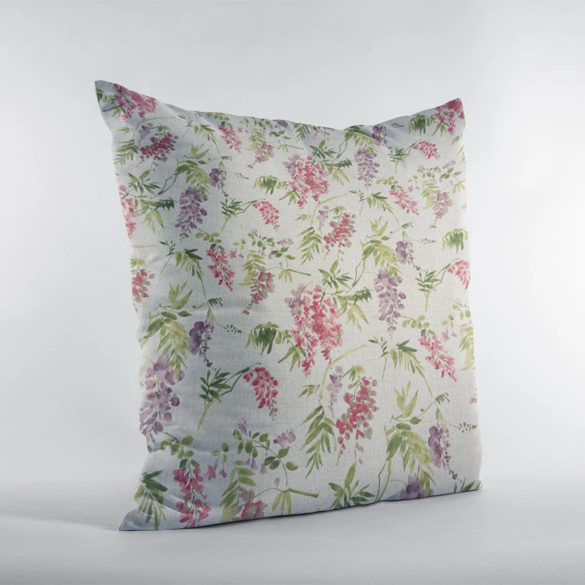Plutus Multicolor Garden Fiesta Floral Luxury Throw Pillow