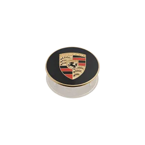 Porsche Classic Hub Cap W/ Embossed Colored Escutcgeon- 356, 911, and 914