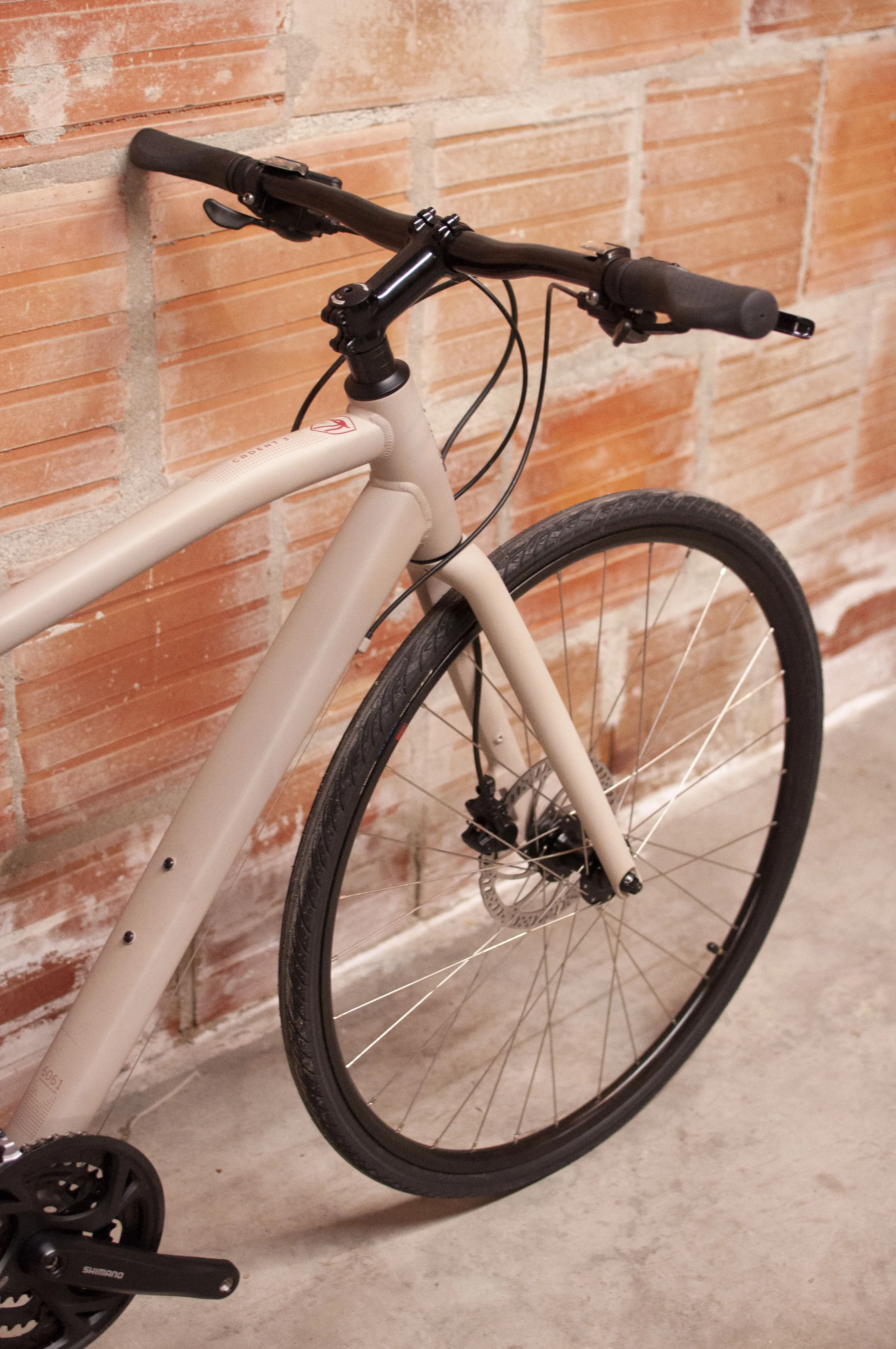 Raleigh Cadent 3 Hybrid Bike, Grey-Brown, MD