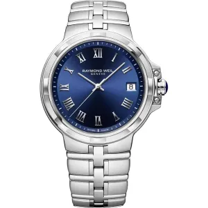 Raymond Weil Parsifal Classic Blue Dial Bracelet Men's Watch 5580-ST-00508