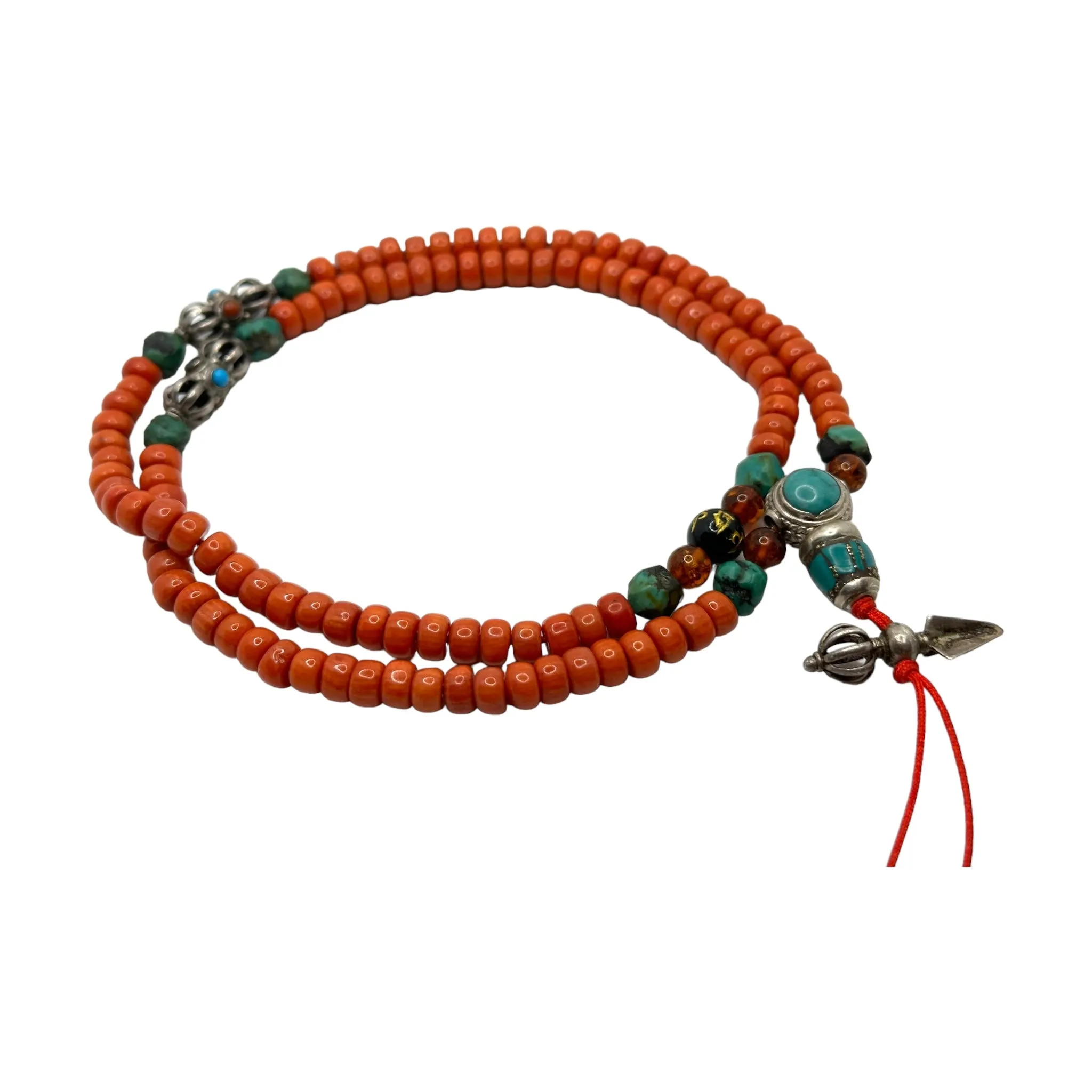 Red Coral Mala