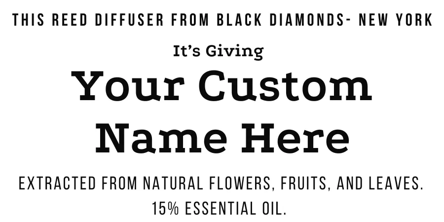 Red Delicious Natural Crystal Personalize Candle Luxury Gift Set