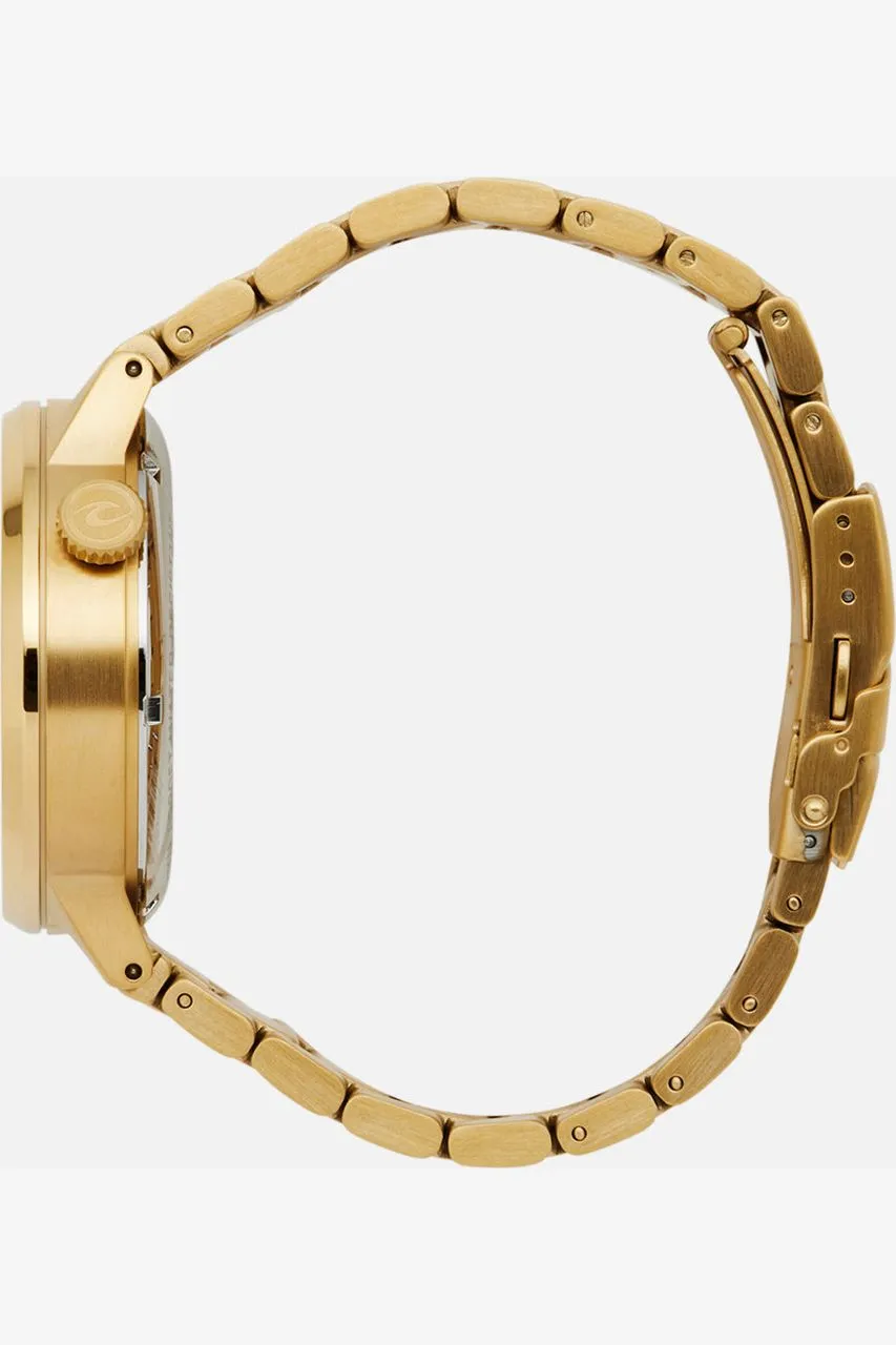 RIP CURL DRAKE AUTOMATIC SSS WATCH - GOLD