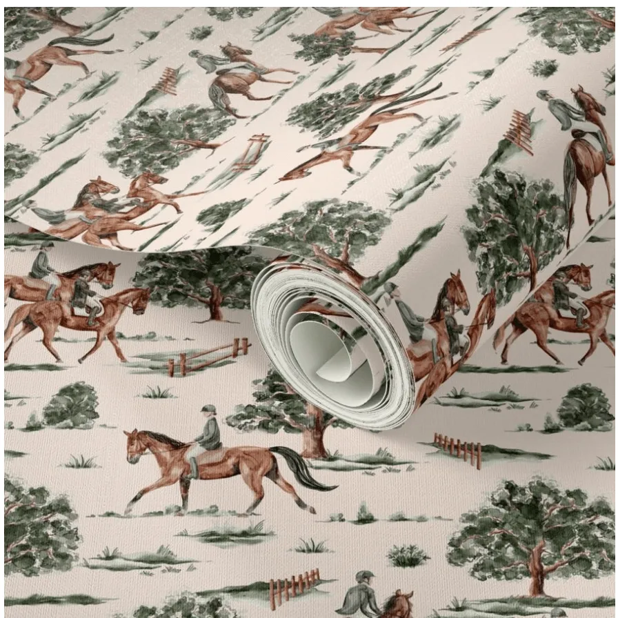 RIVER ROAD WALLPAPER IN VINTAGE