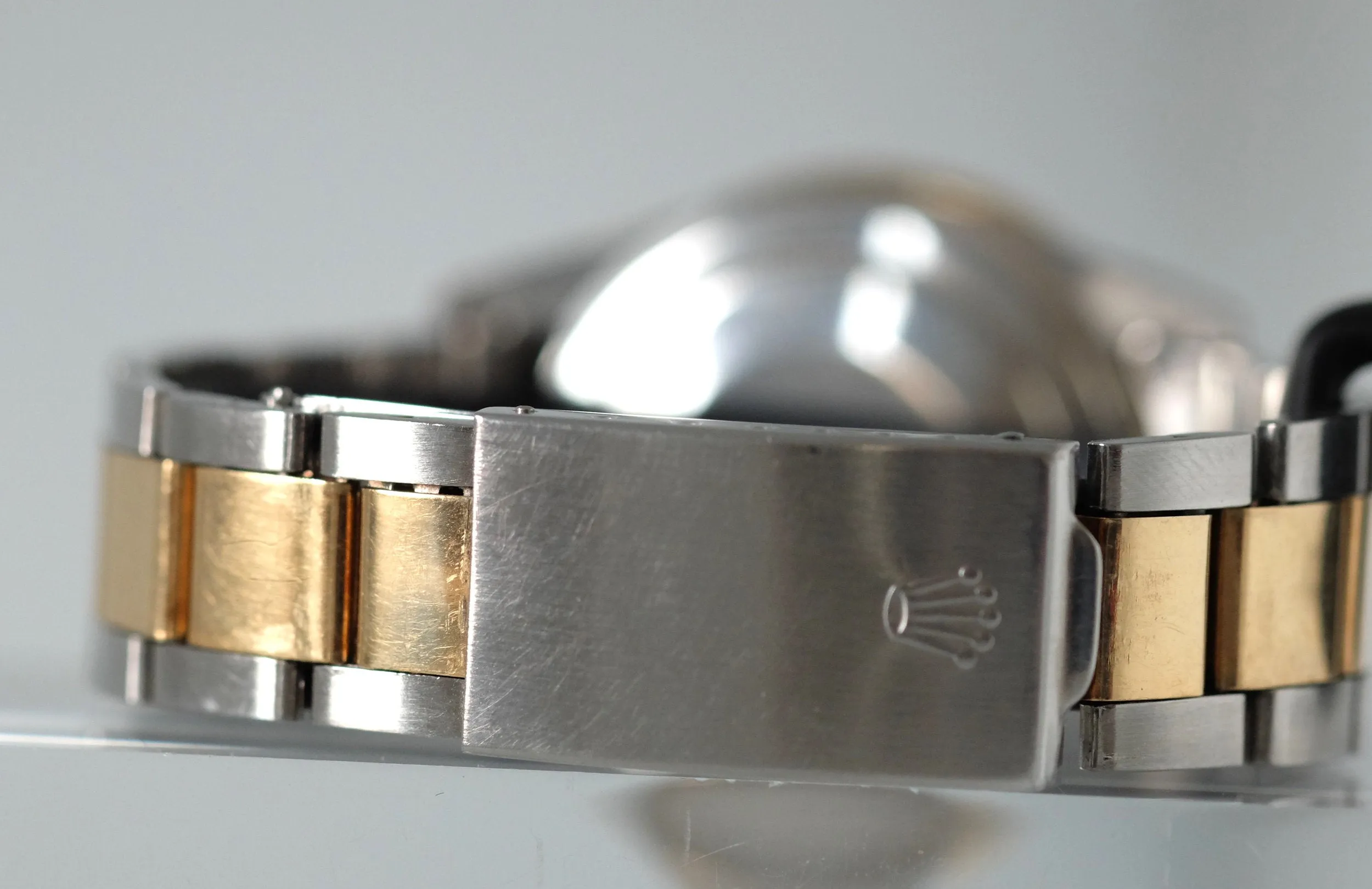 Rolex GMT 1675 Stainless Steel & Gold Root Beer Dial