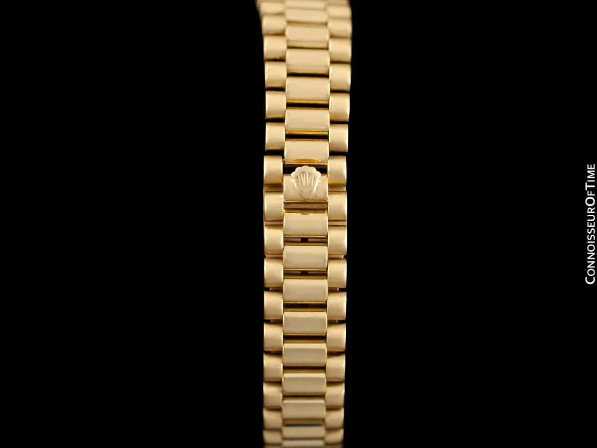 Rolex Ladies President Datejust, 69178 - 18K Gold & Diamonds