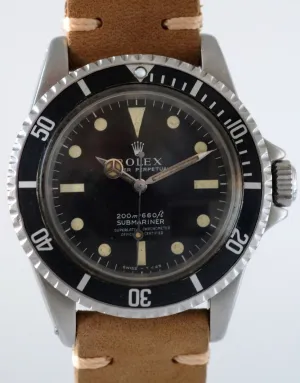 Rolex Submariner Ref. 5512 Meters First