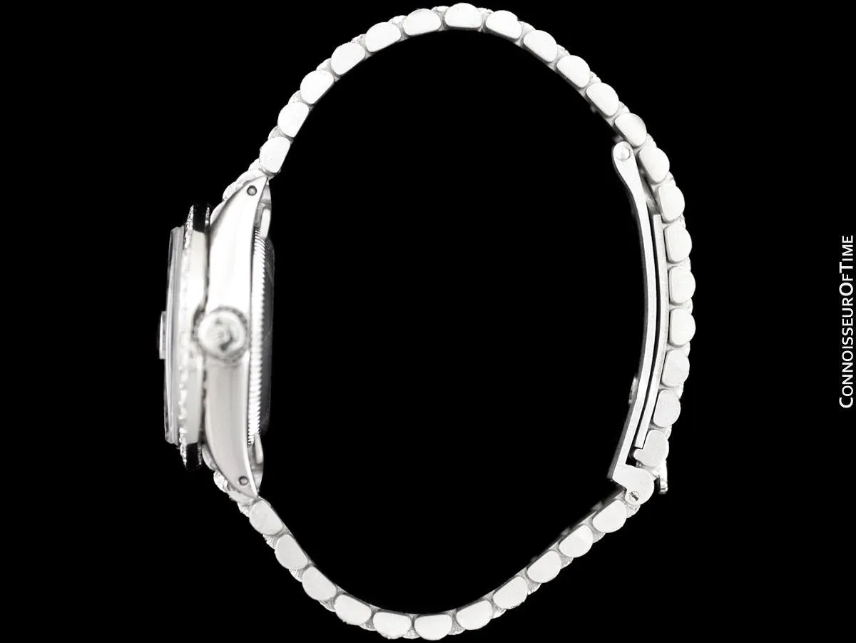 Rolex Super President Ladies Datejust 18K White Gold & 6 Ct. Diamond Watch