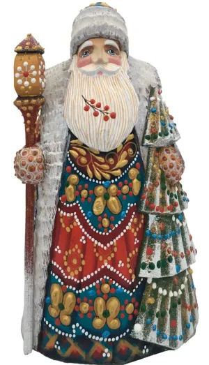 Russian Father Frost with Christmas Tree