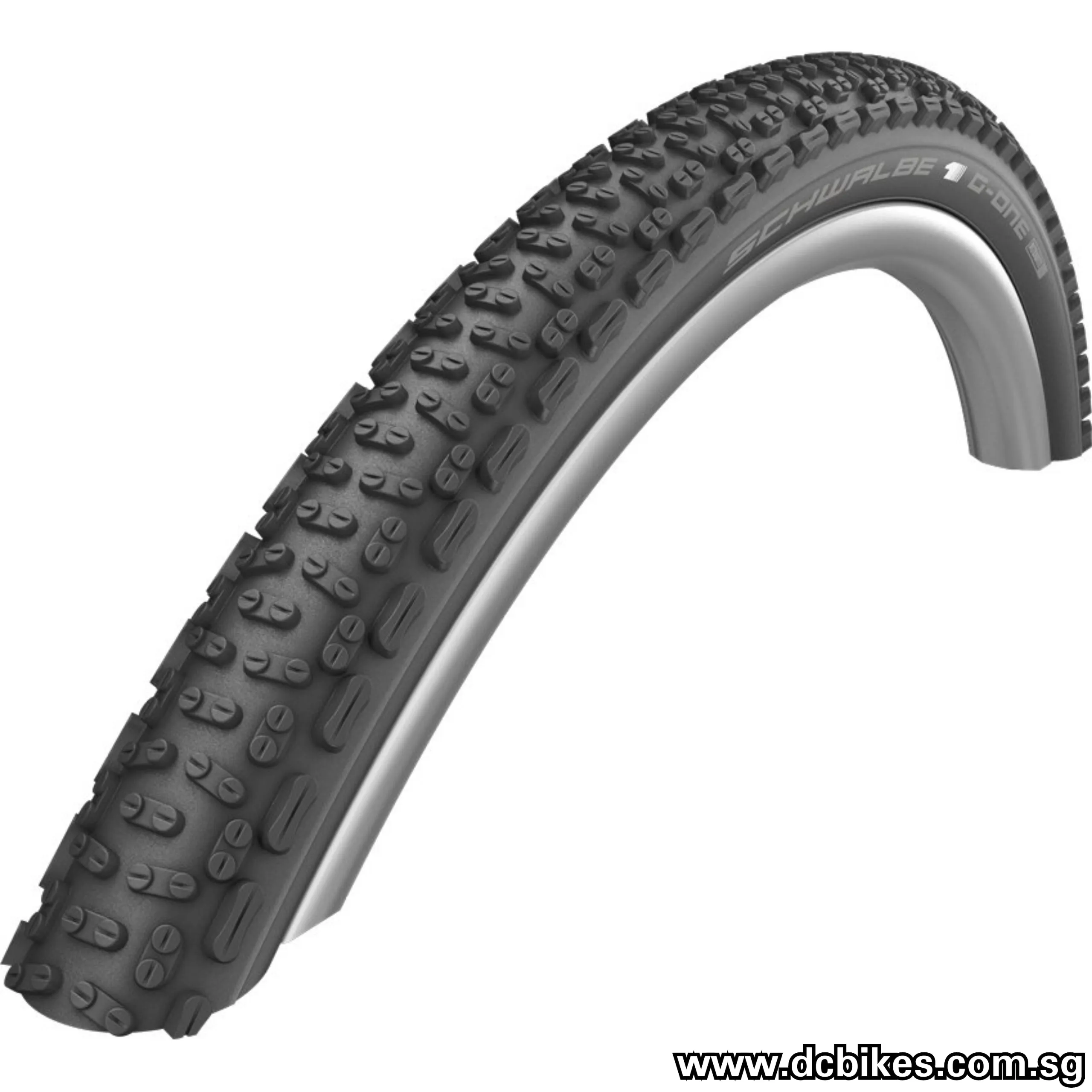 Schwalbe 28/29 X 2.0 G-One 700c X 50c Ultrabite Black/Skinwall Folding Tyres - Etrto: 50-622 (2Tires)