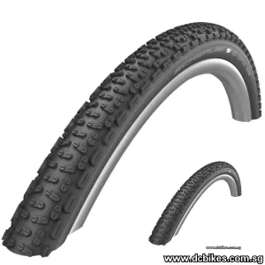 Schwalbe 28/29 X 2.0 G-One 700c X 50c Ultrabite Black/Skinwall Folding Tyres - Etrto: 50-622 (2Tires)