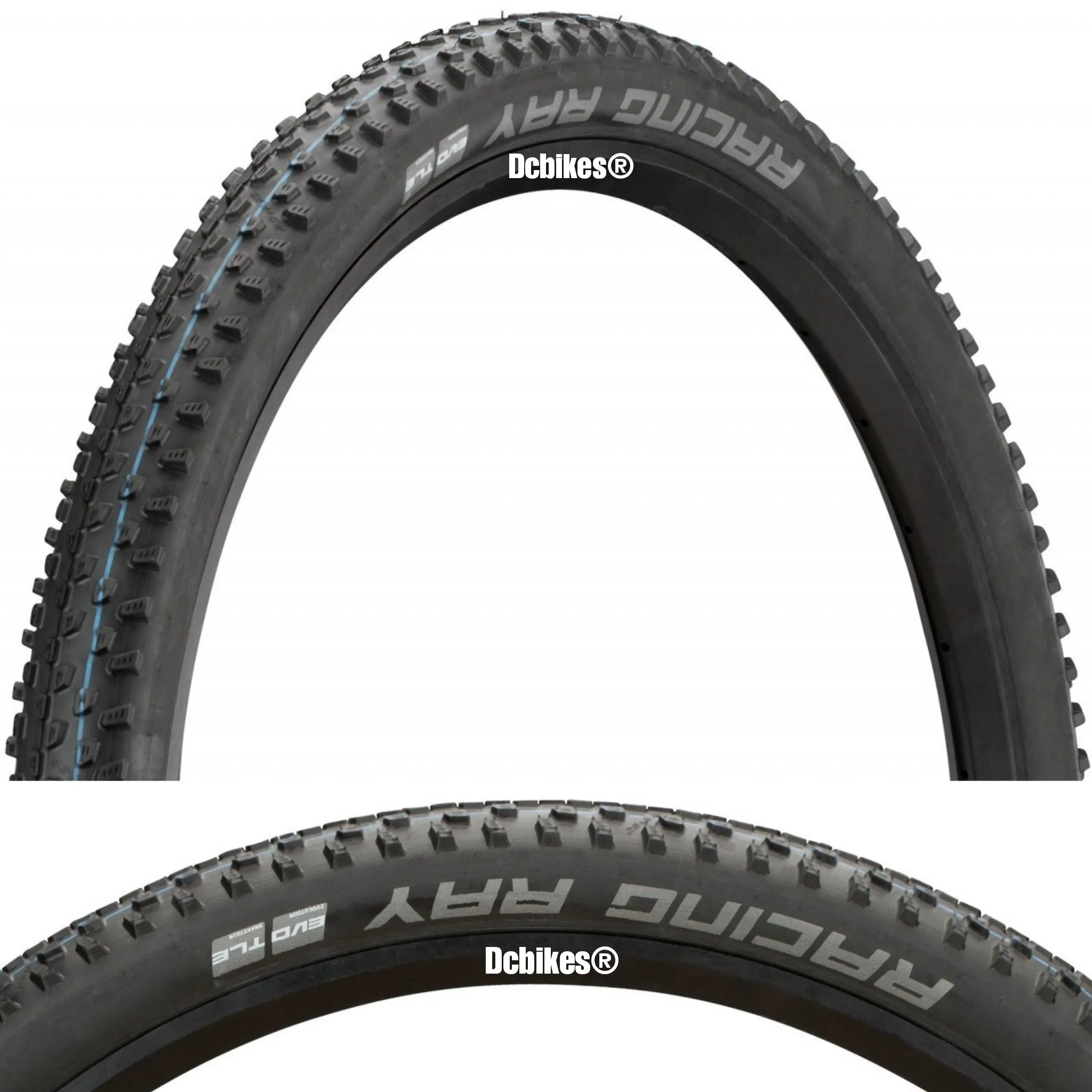 Schwalbe 29 X 2.25 Racing Ray Addix SpeedGrip EVO Super Ground Tubeless Folding Tyres (1 Tire)