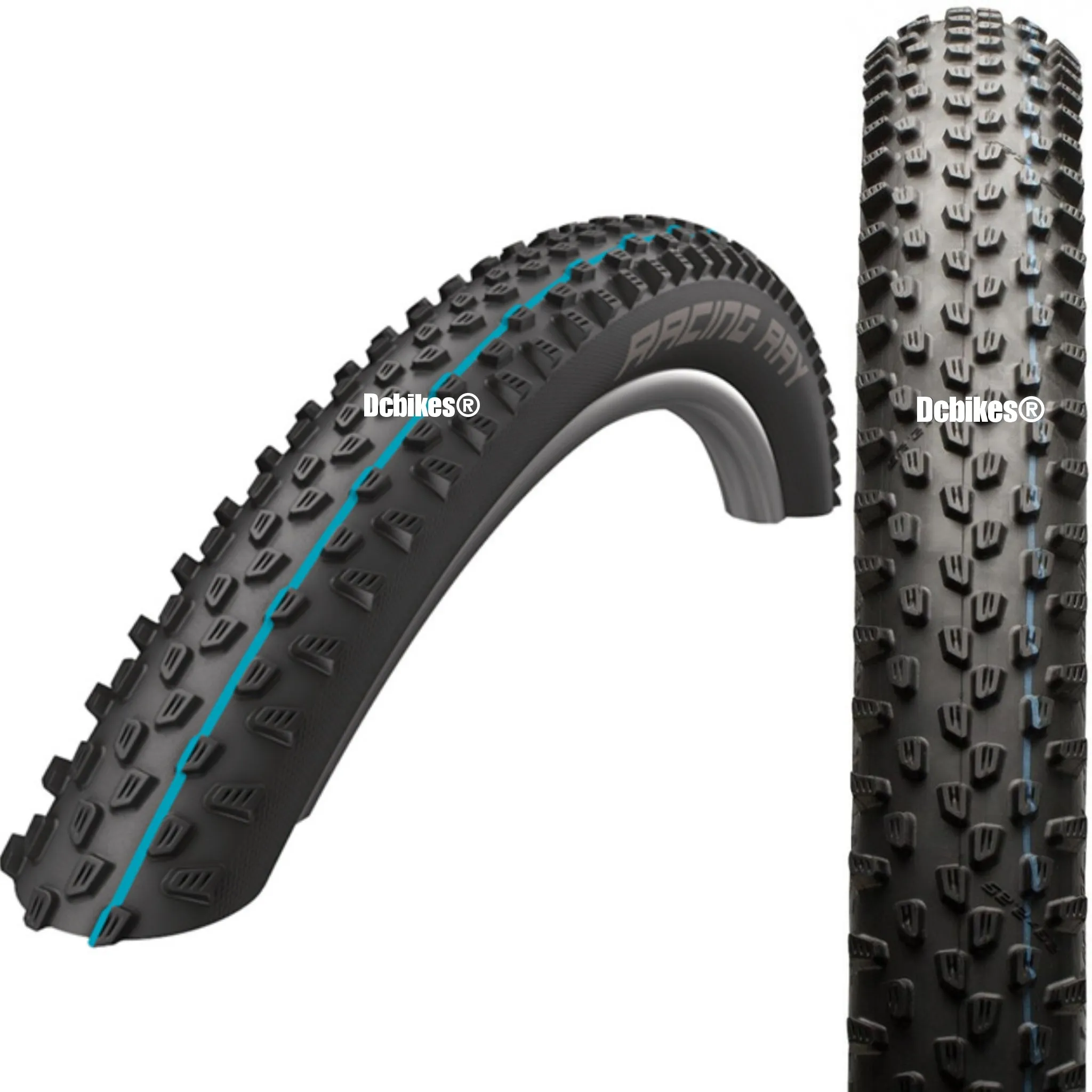 Schwalbe 29 X 2.25 Racing Ray Addix SpeedGrip EVO Super Ground Tubeless Folding Tyres (1 Tire)