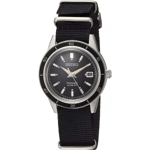 SEIKO PRESAGE BASIC LINE STYLE 60'S SEMI SKELETON MEN WATCH SARY197