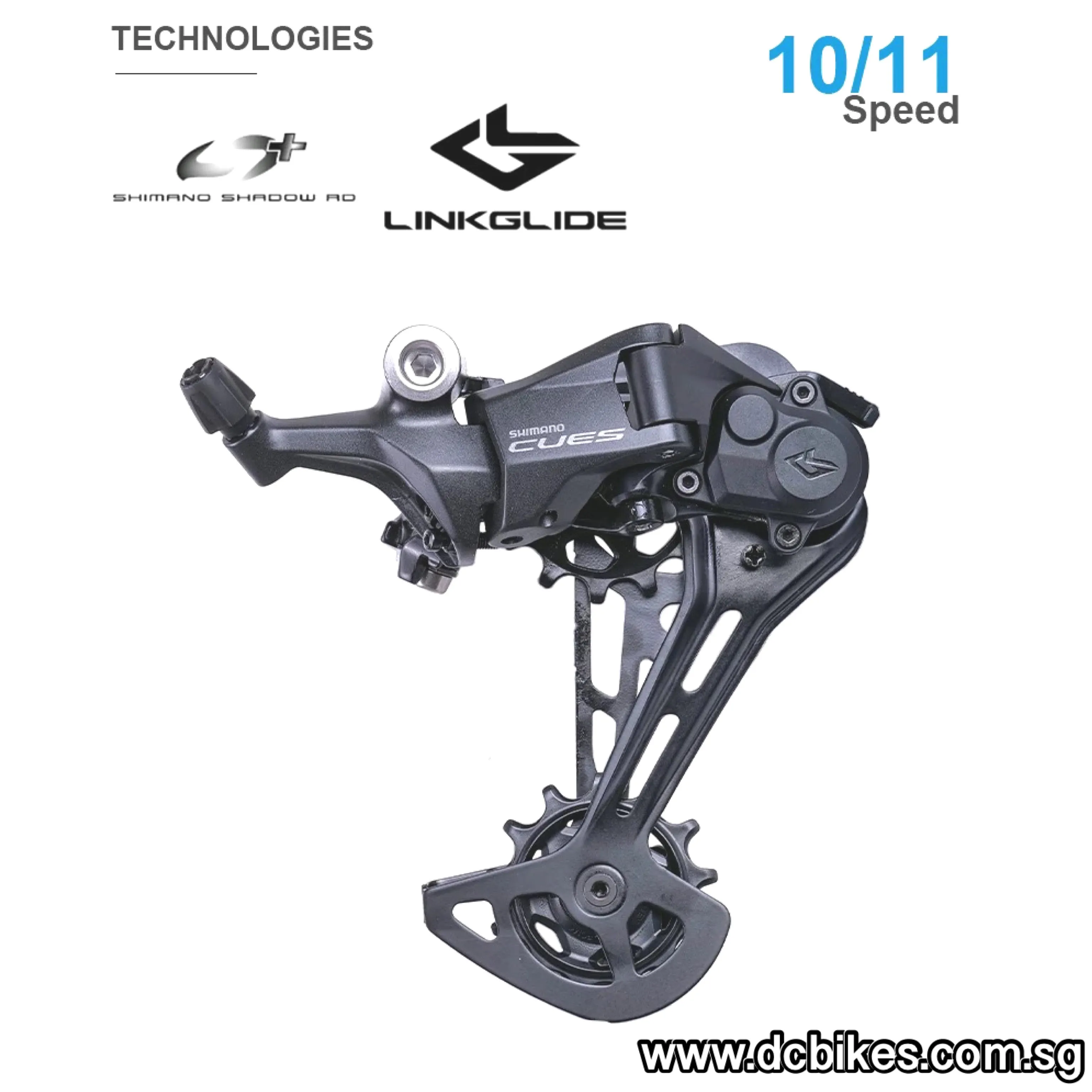 Shimano 10 | 11 Speed Cues U6000 Shifter   Rear Derailleur   48T | 50T Cassette   Chain Groupset
