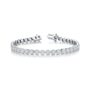 Shy Creation Pave Diamond Circles Bracelet