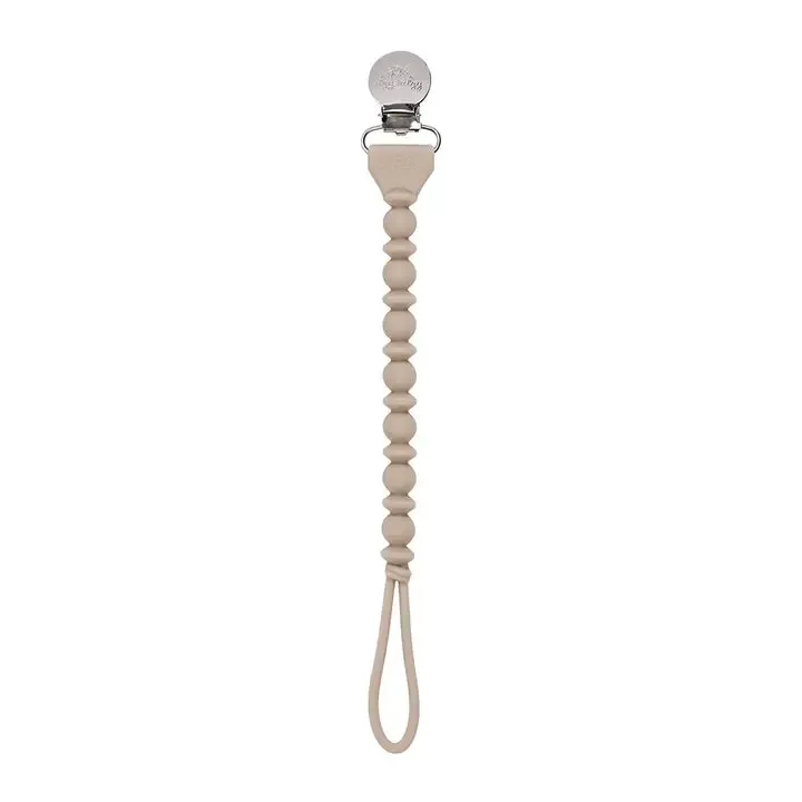 Silicone One-Piece Pacifier Clips