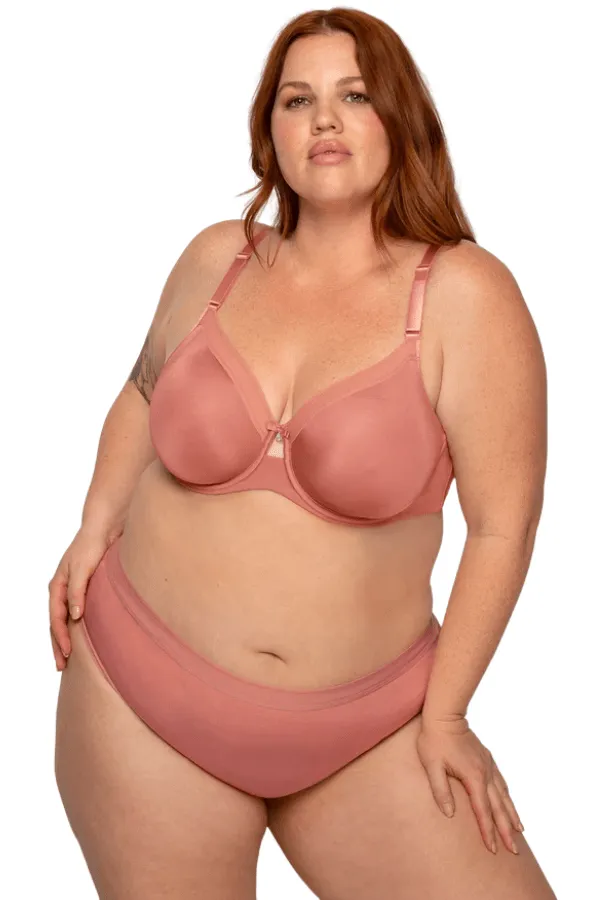 Silky Smooth Micro Unlined Bra - Desert Dawn