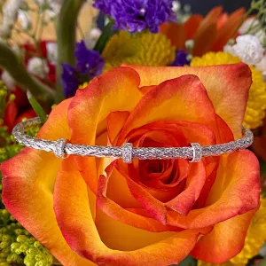 Simon G Diamond Stacking Bracelet in 18K White Gold LB2214