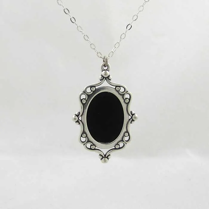 Skeleton Cameo Pendant