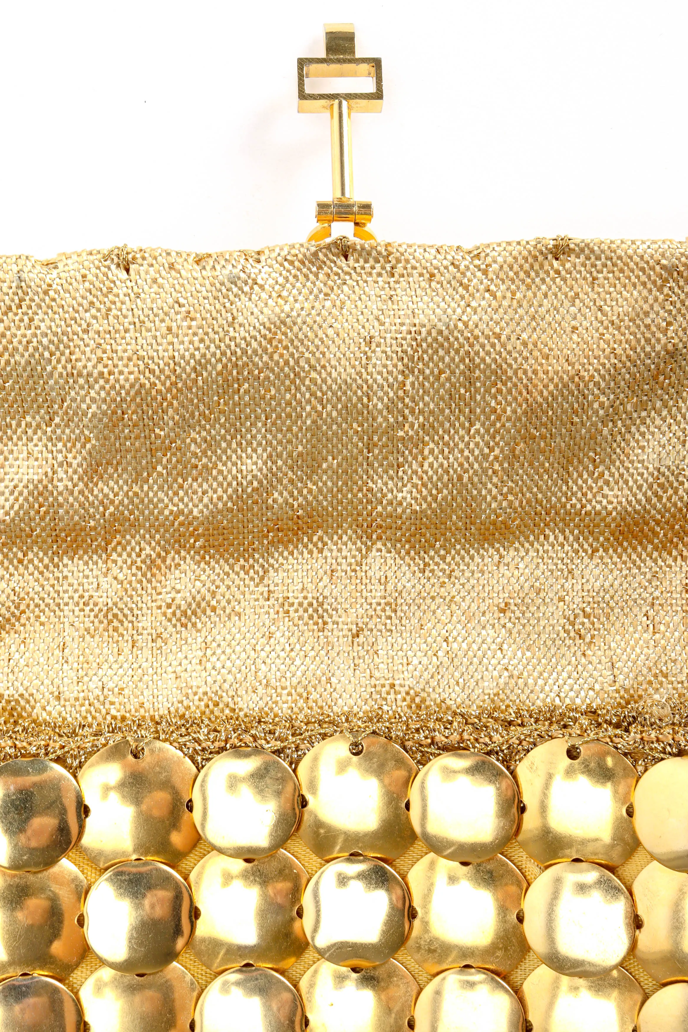 Skeleton Key Metal Circles Bag