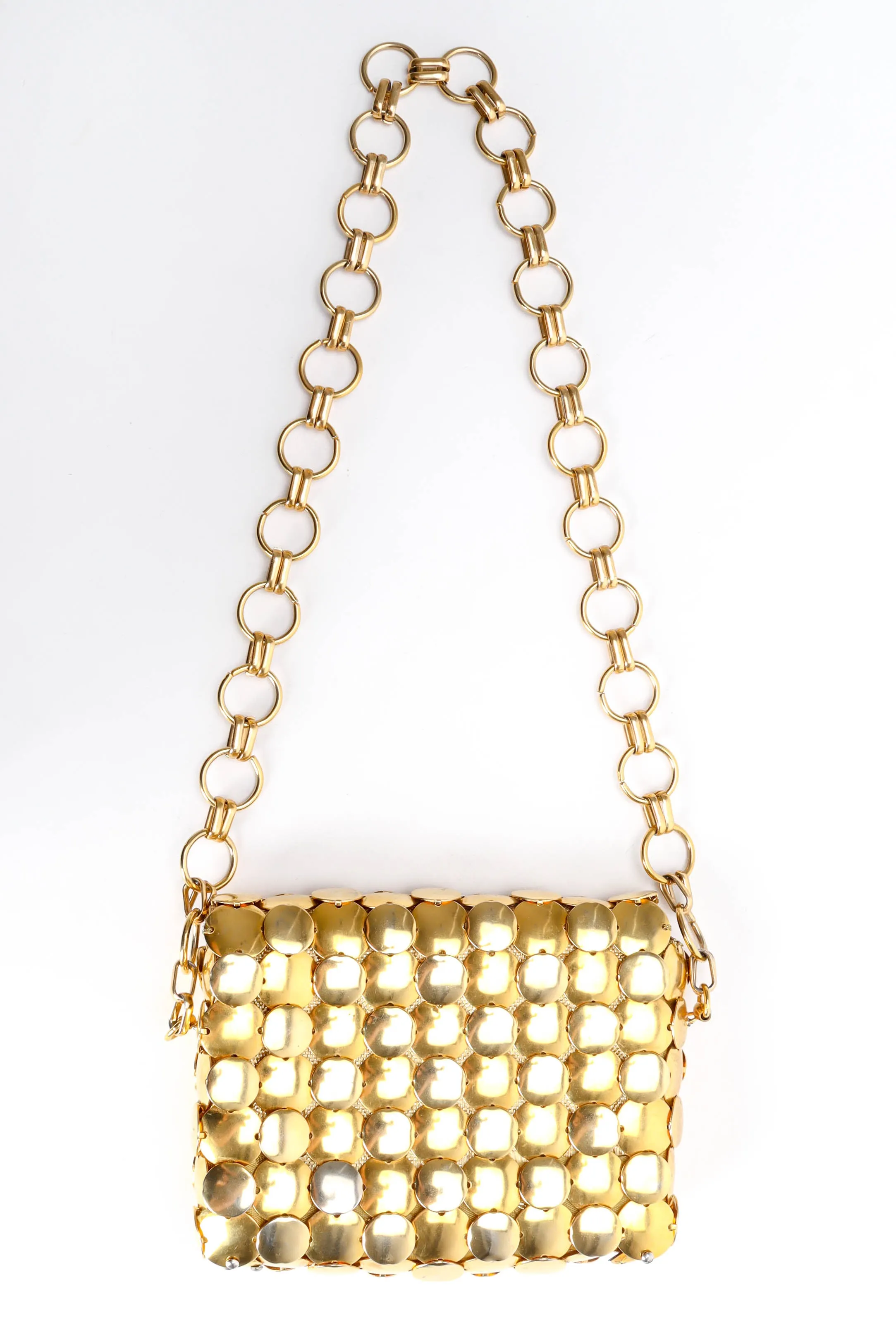 Skeleton Key Metal Circles Bag
