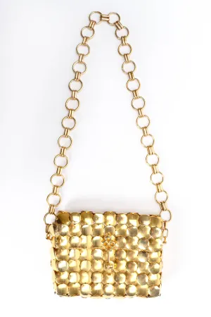 Skeleton Key Metal Circles Bag