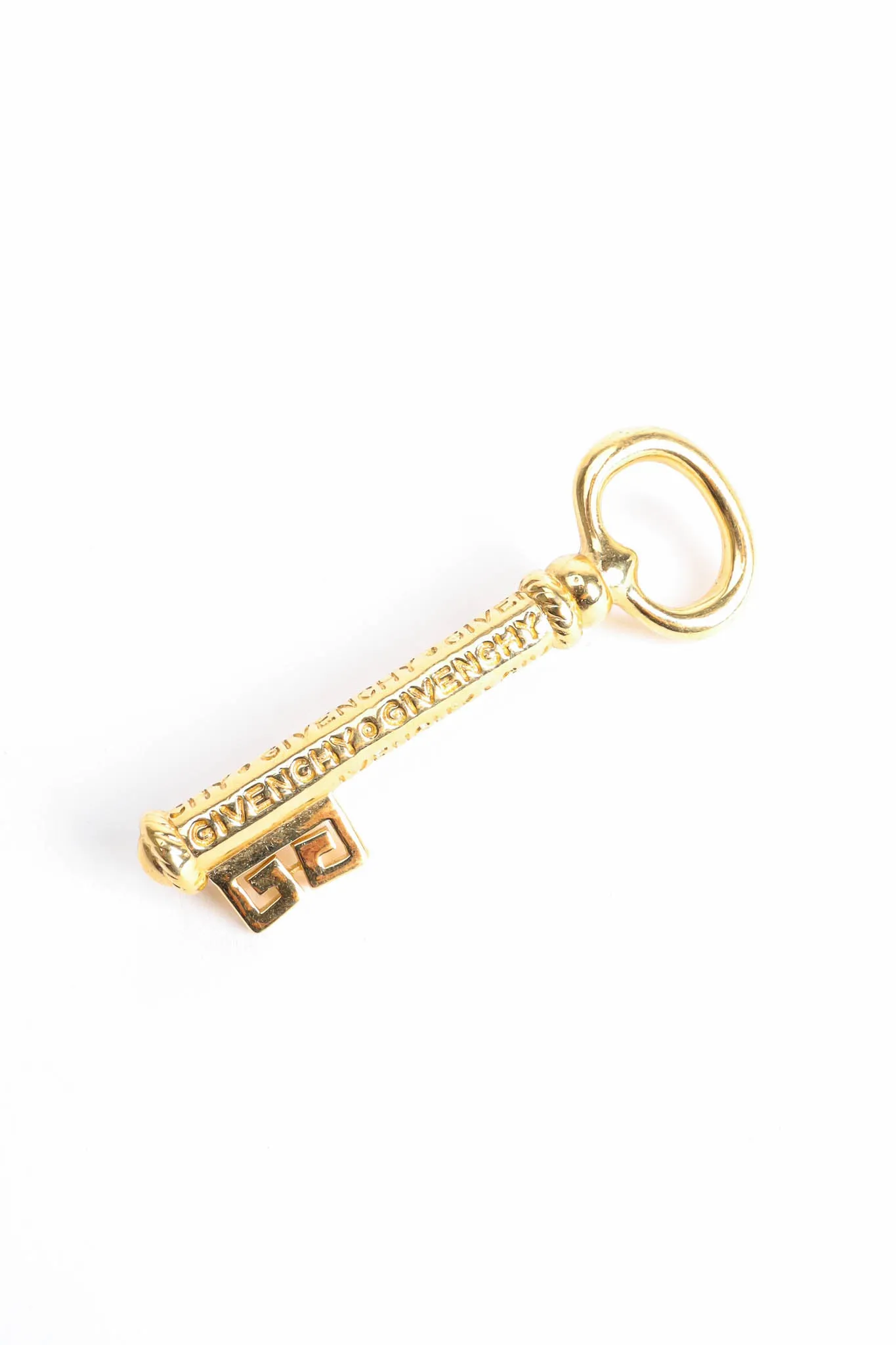 Skeleton Key Monogram Pin