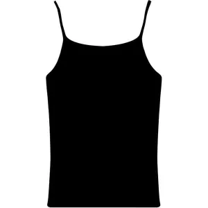 Spaghetti Strap Scoop BLACK