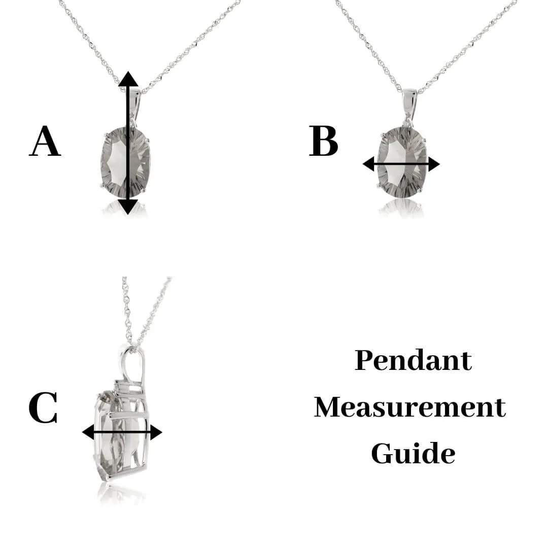 Sterling Silver Goggles Necklace