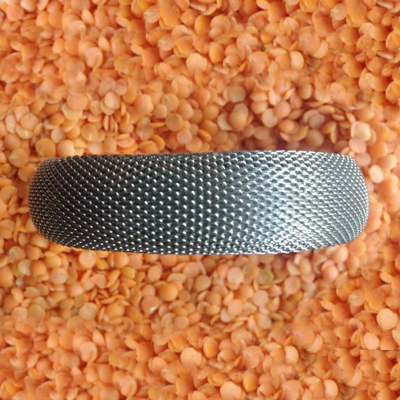 Sterling Silver Mesh Cuff Bracelet
