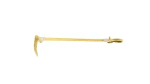 Stock Pin Vintage 14 kt Yellow and White Gold Hunt Whip Form