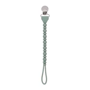 SUCCULENT BEADED SWEETIE STRAP SILICONE ONE-PIECE PACIFIER CLIP