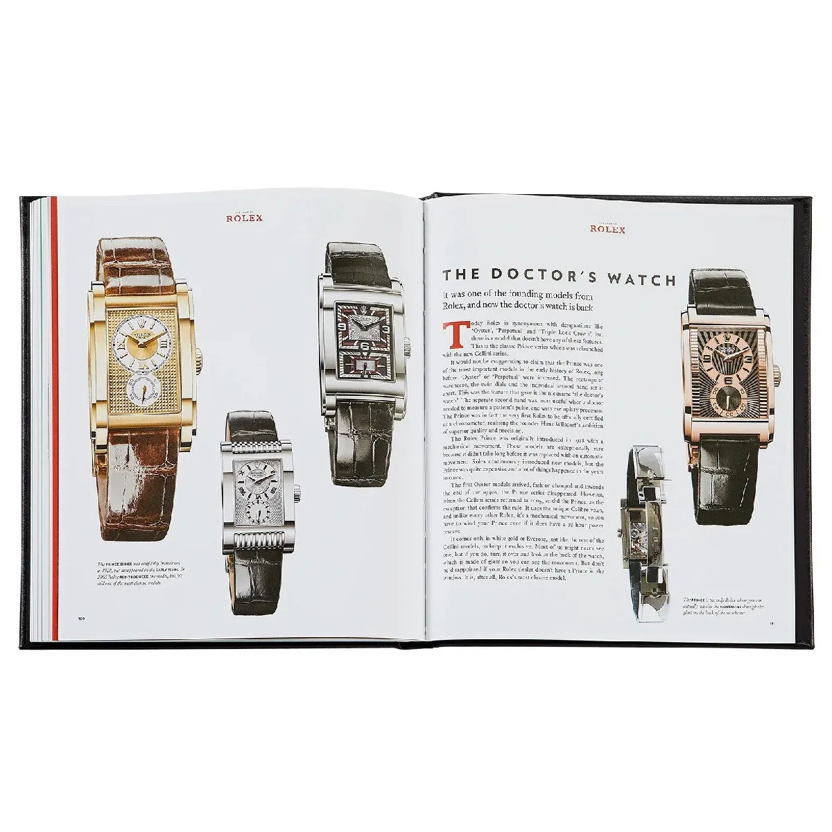 The Book of Rolex Leather Bound Keepsake Book