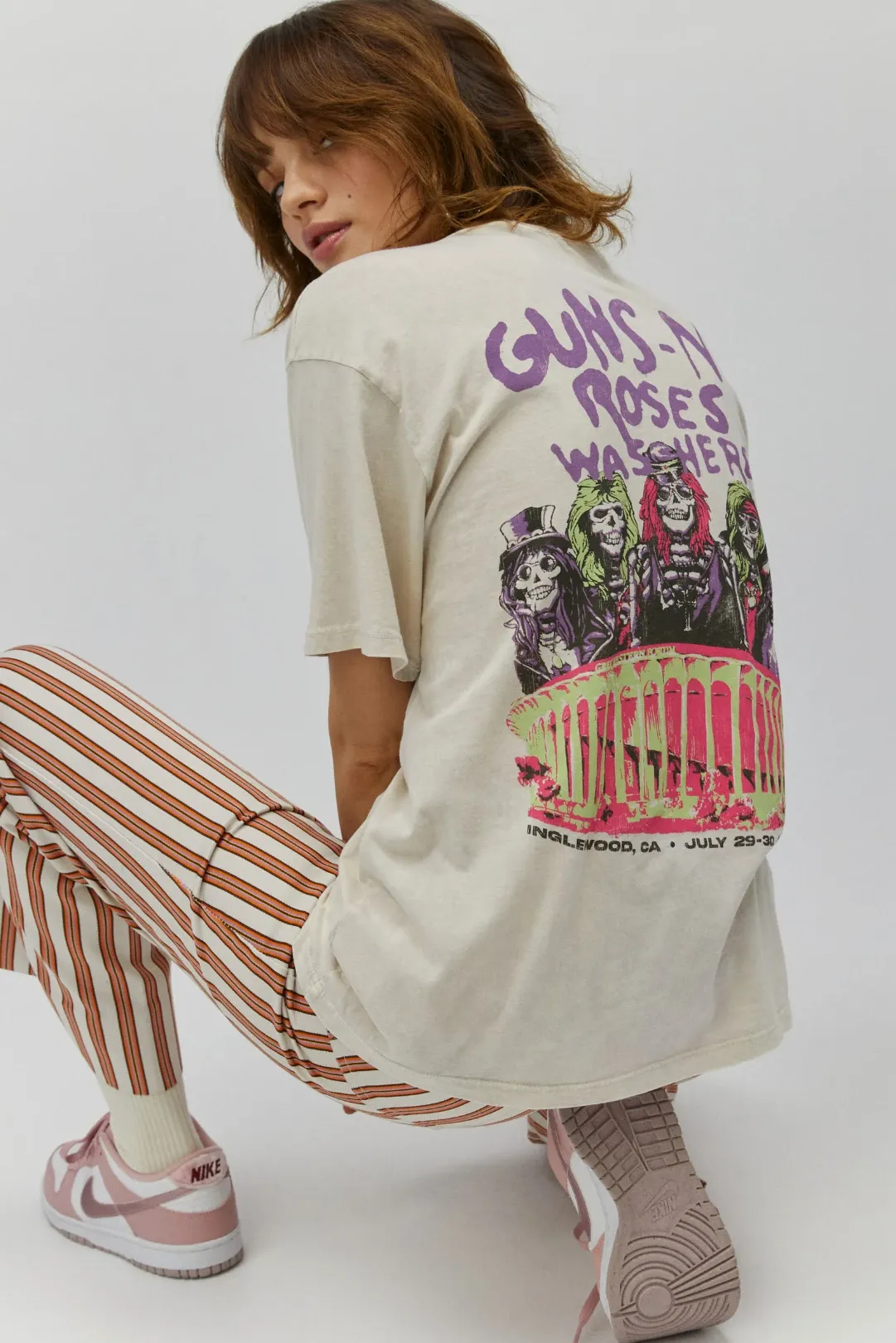 The Gun's N' Roses Was Here Tee by Daydreamer