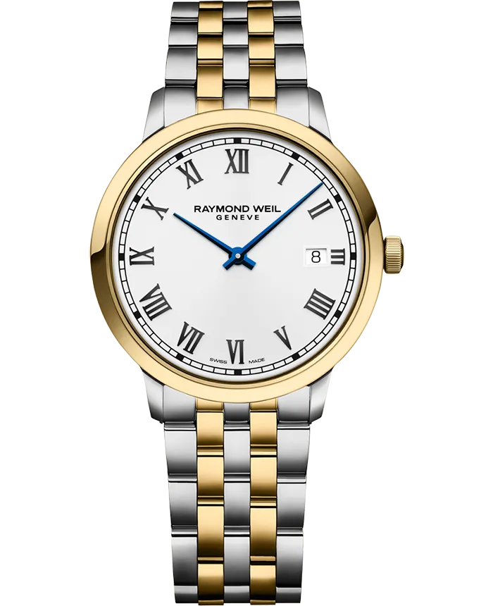 Toccata Men's Classic Two-Tone Gold PVD Quartz Watch