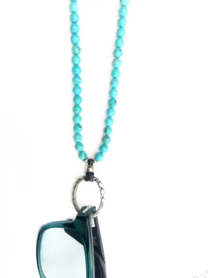 Turquoise Dreamy Eyering Necklace